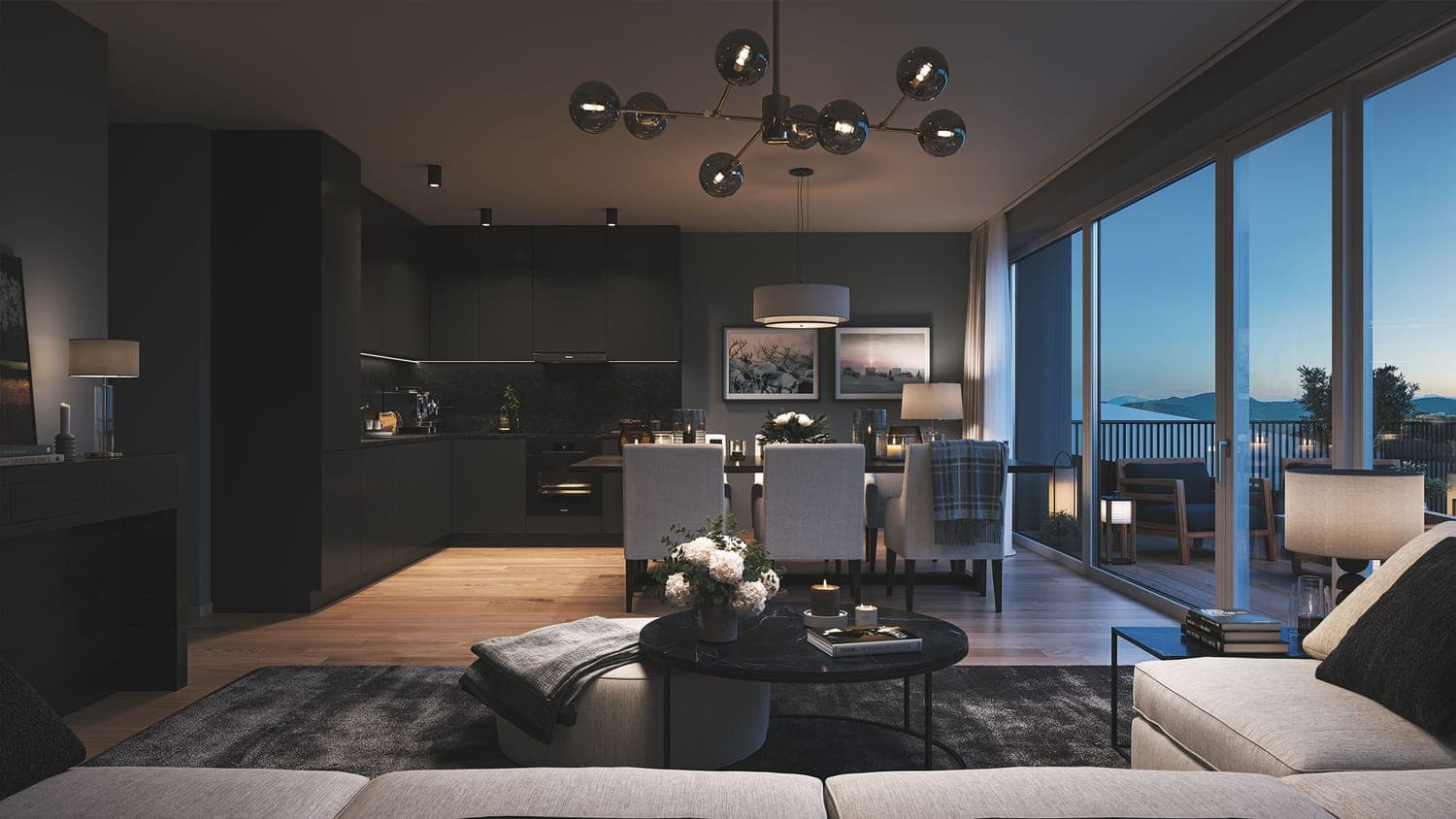 Illustrasjon leilighet A-501: 102 m² BRA-i.