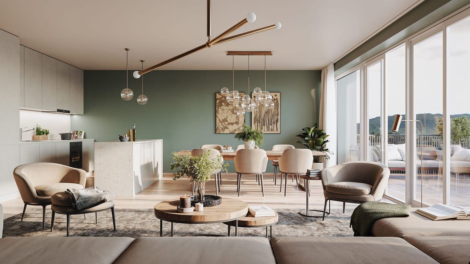 Illustrasjon av leilighet B501 – 123 m² BRA-i